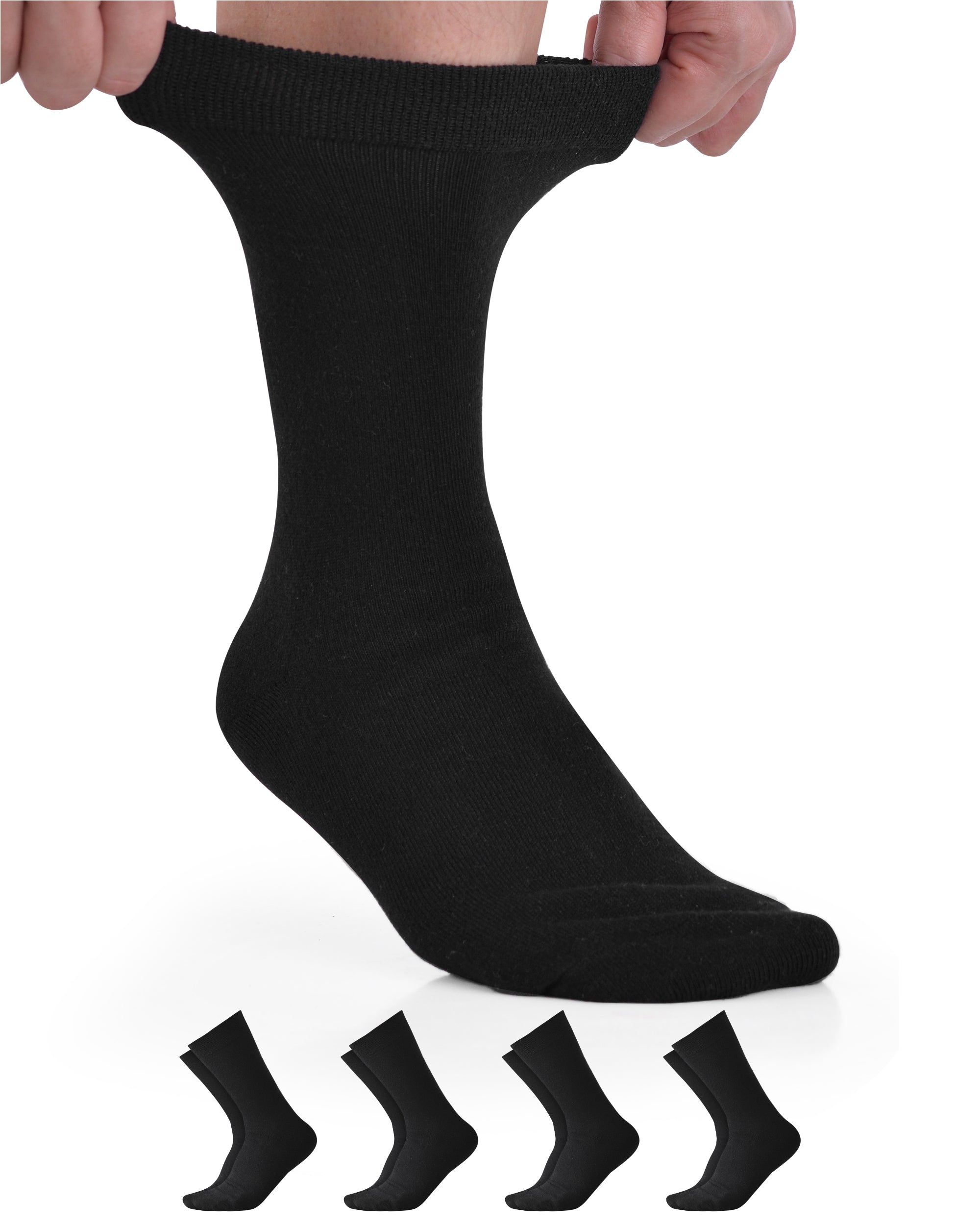 Pembrook Bamboo Women's Dress Socks: 4 Pairs