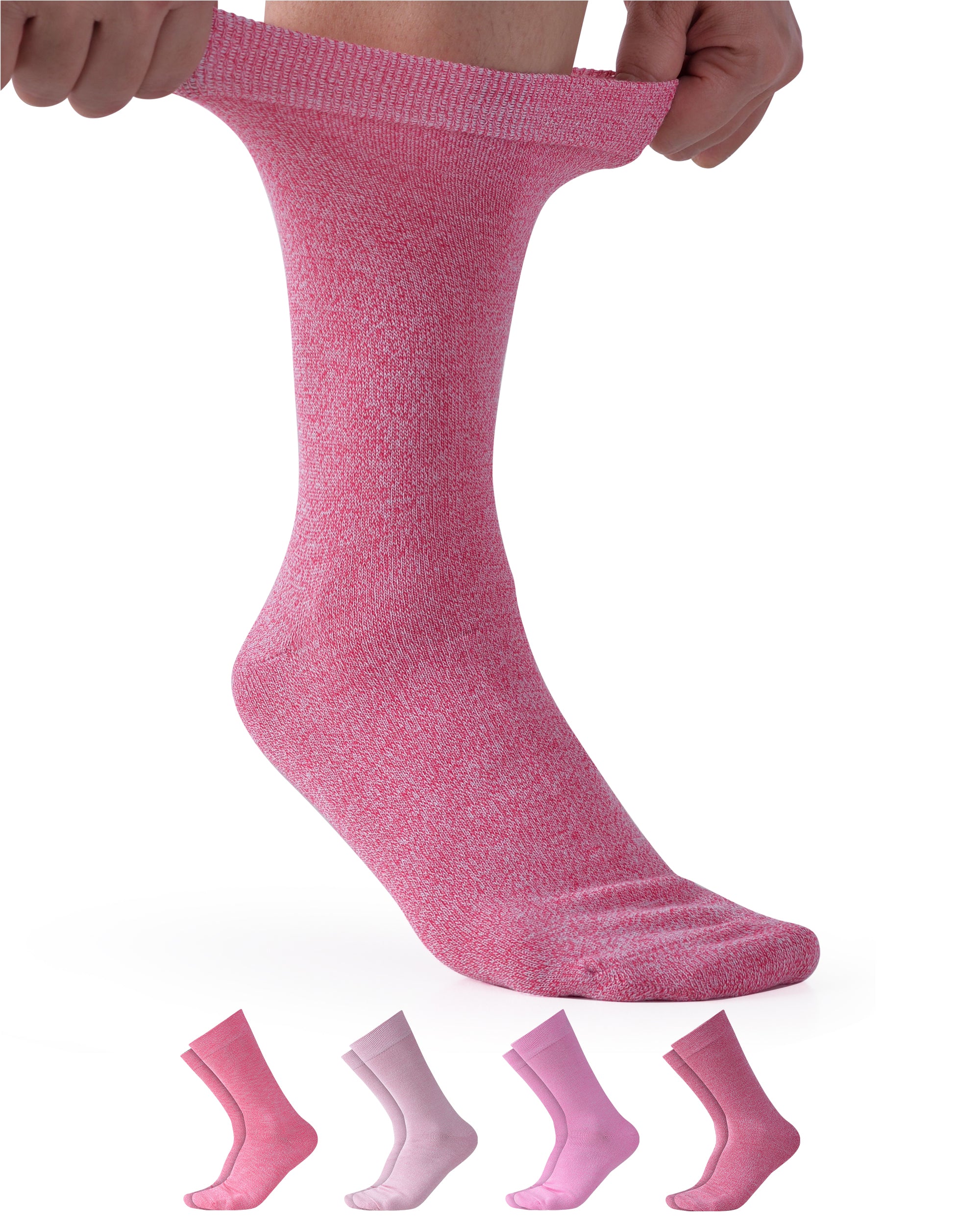 Pembrook Bamboo Women's Dress Socks: 4 Pairs