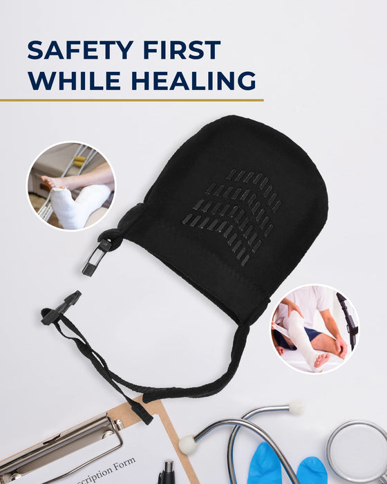 Pembrook Cast Socks Over Cast for Women and Men - Cast Sock Toe Cover | Great Foot Cast Cover for Leg, Foot and Ankle | Socks for Casts Adults