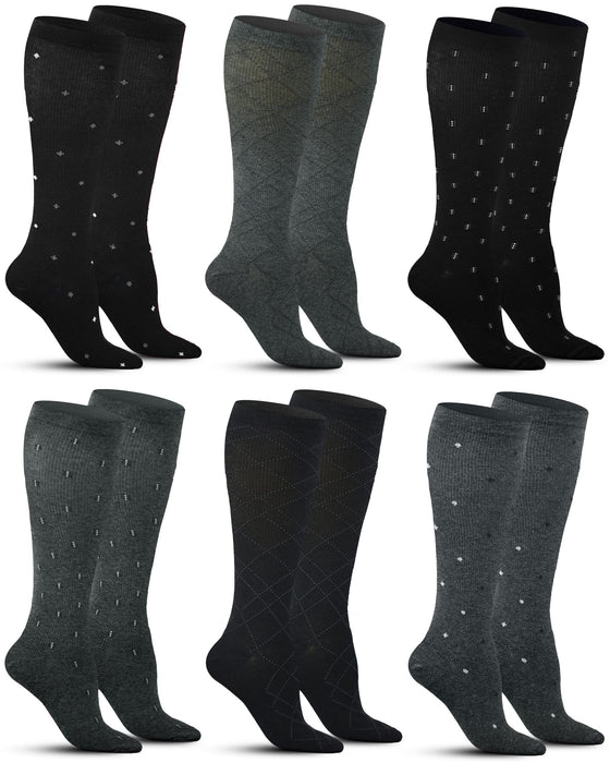 Pembrook Light Compression Socks for Men 8-15 mmHg | Graduated Compression Socks for Men Circulation