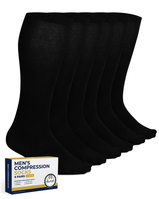 Pembrook Light Compression Socks for Men: 8-15 mmHg