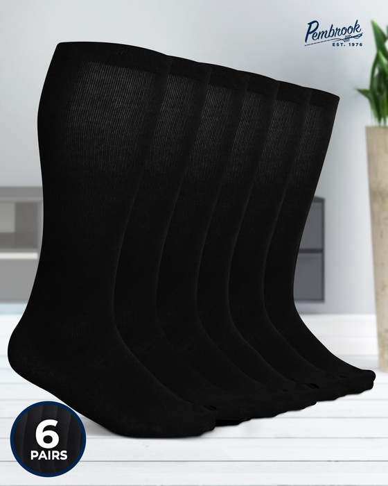 Pembrook Light Compression Socks for Men: 8-15 mmHg