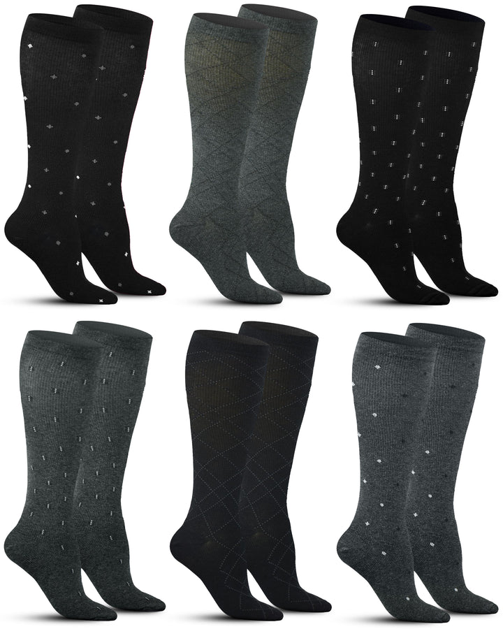 Pembrook Light Compression Socks for Men: 8-15 mmHg