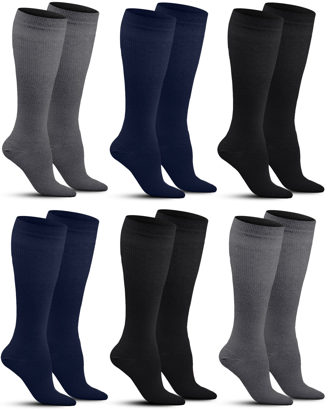 Pembrook Light Compression Socks for Men: 8-15 mmHg
