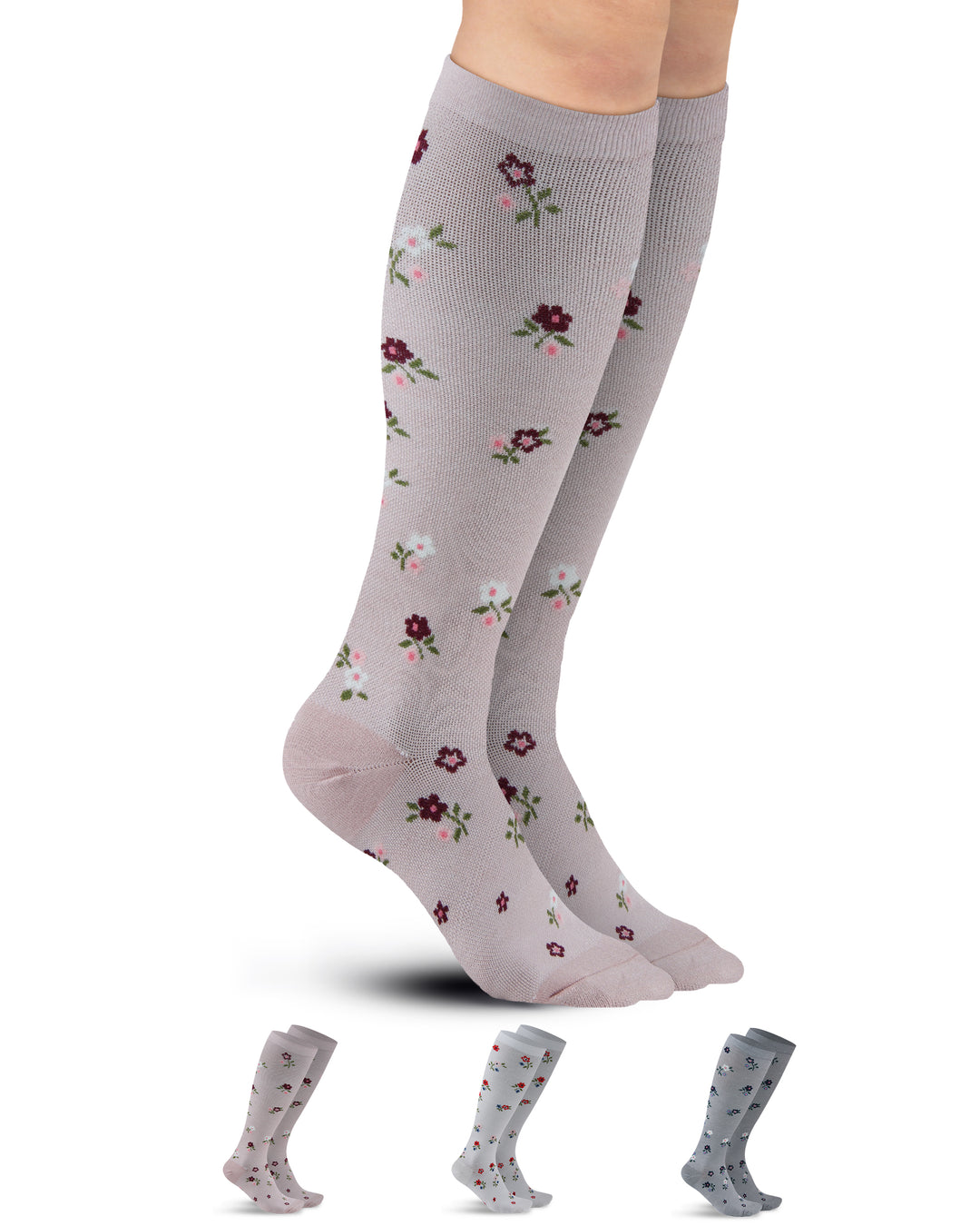 Pembrook Bamboo Light Compression Socks: 3 Pairs  | 8-15 mmHg