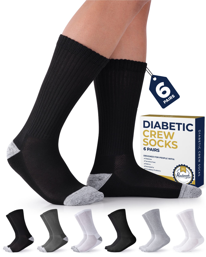 Pembrook Non-Binding Diabetic Socks