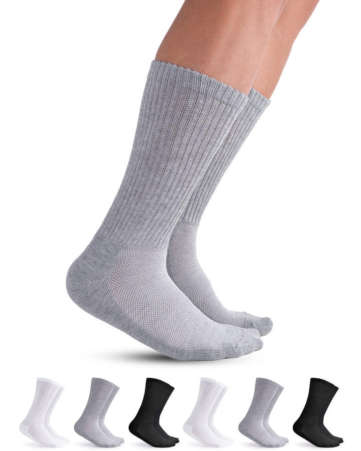 Gray socks on a white background with additional pairs displayed below.