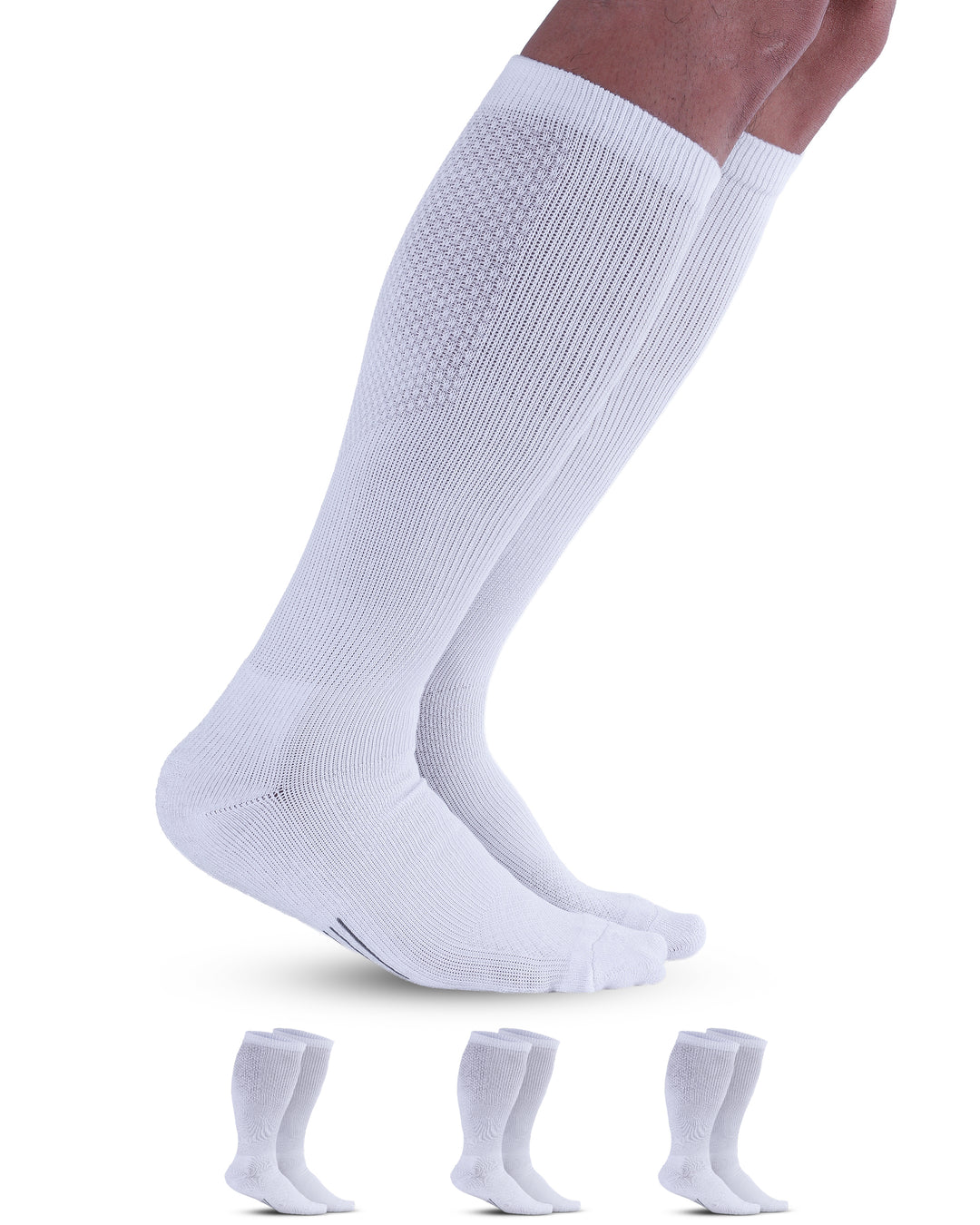 Pembrook Light Compression Socks for Men &amp; Women - 3 Pairs | 8-15 mmhg