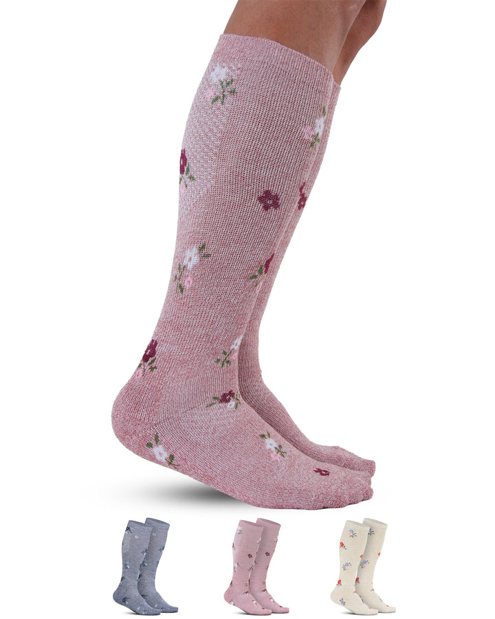Pembrook Light Compression Socks for Men &amp; Women - 3 Pairs | 8-15 mmhg
