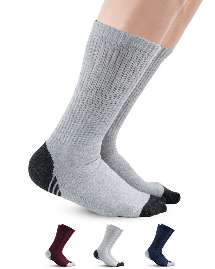 Pembrook Bamboo Crew Work Socks: 3 Pairs