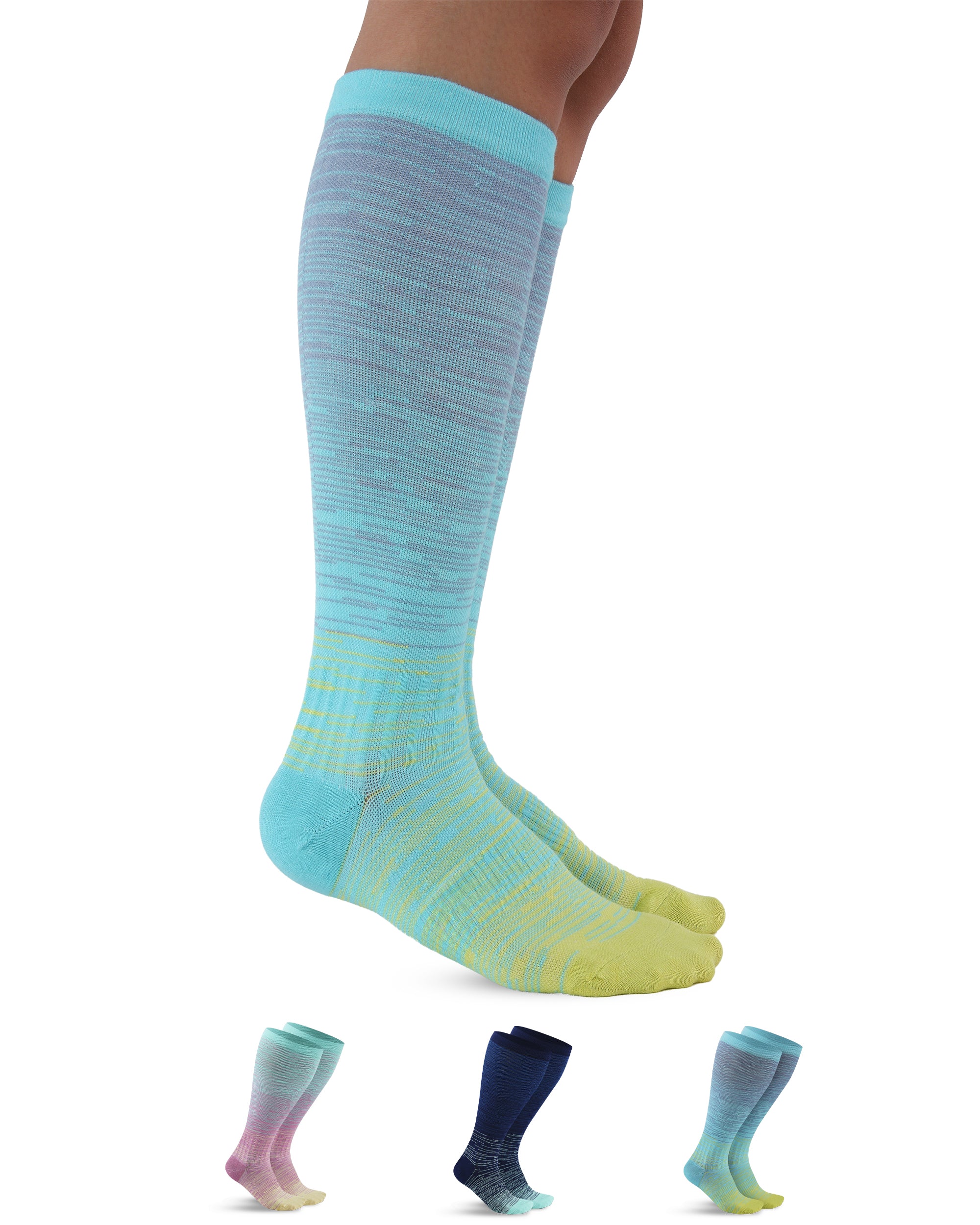 Wide Calf Compression Socks 15-20 mmHg | Pembrook