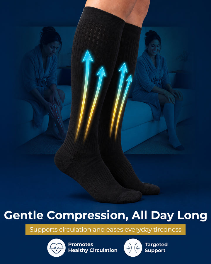Pembrook Merino Wool Compression Socks