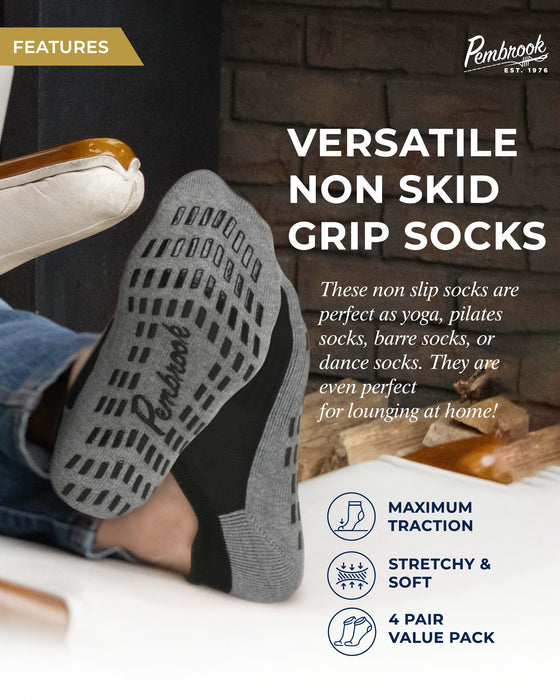 Diabetic Socks with Grips for Women & Men