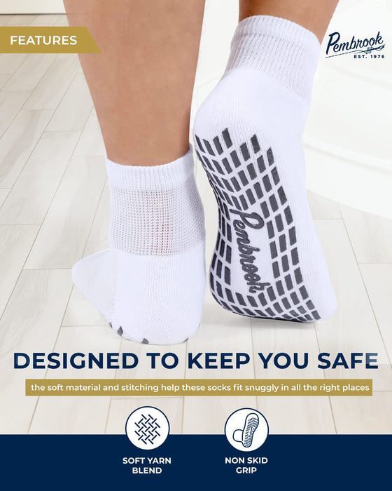 Diabetic Socks with Grips for Women & Men