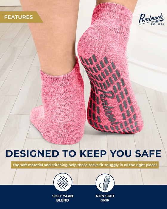 Diabetic Socks with Grips for Women & Men